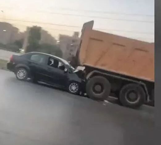 تفاصيل حادث مطاردة فتاة على طريق الواحات