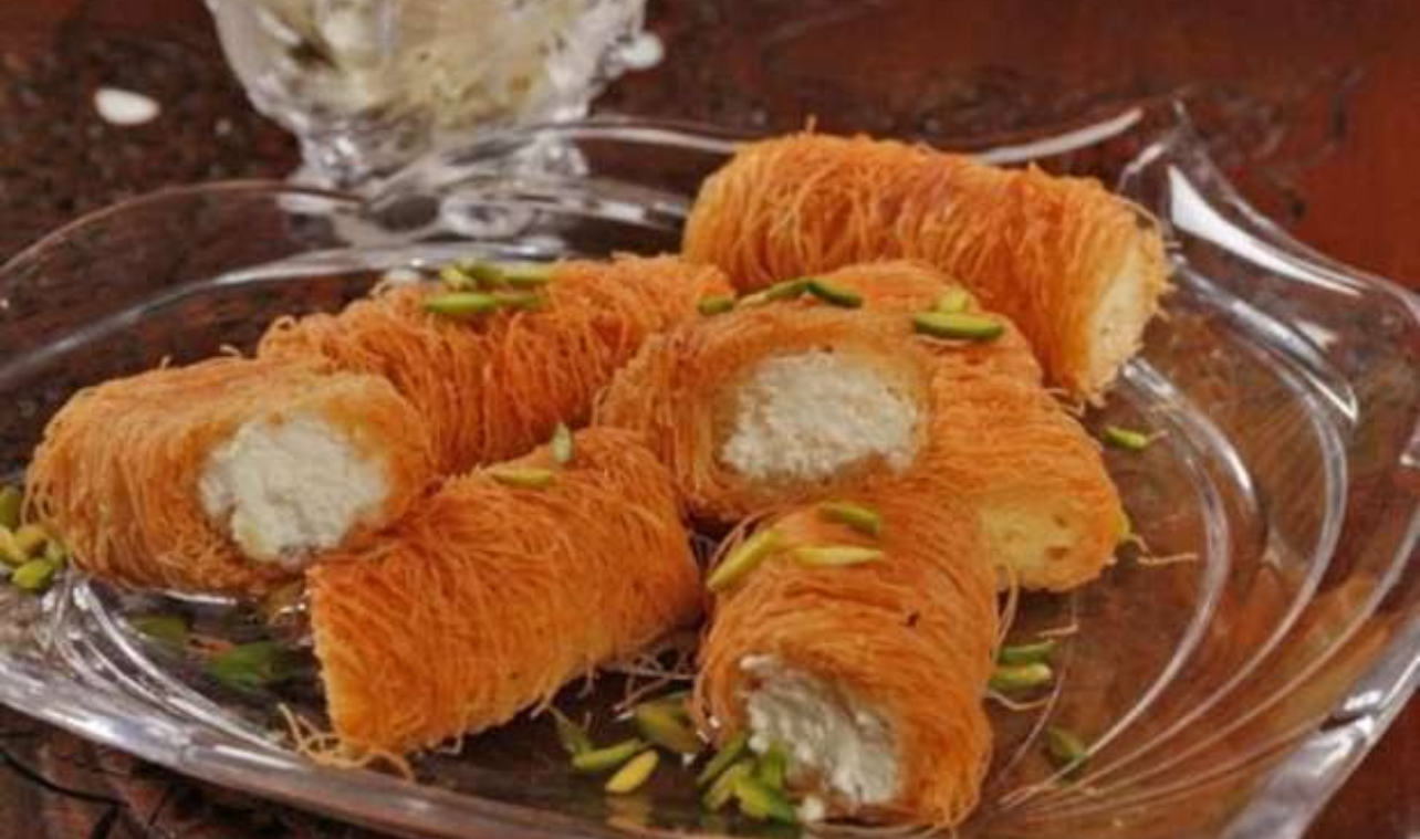 طريقة الكنافة بالقشطة