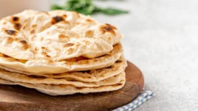 السعرات الحرارية في العيش البلدي